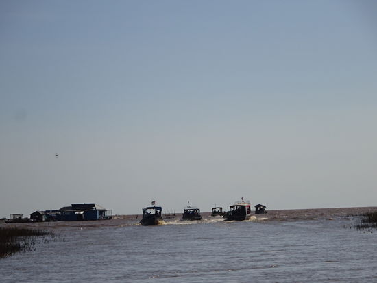 Ich habe den Tonle Sap erreicht