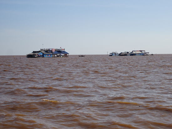 Unterwegs auf dem Tonle Sap