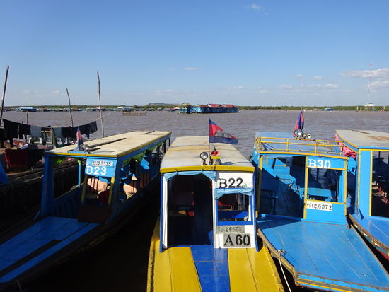 Unterwegs auf dem Tonle Sap