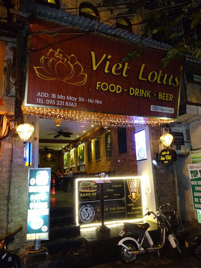 Am nächsten Abend besuchte ich das Viet Lotus