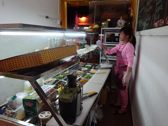 Zubereitung meiner frischen Baguettes