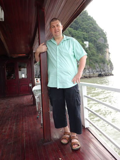 Unverkennbar der Gast aus Berlin 