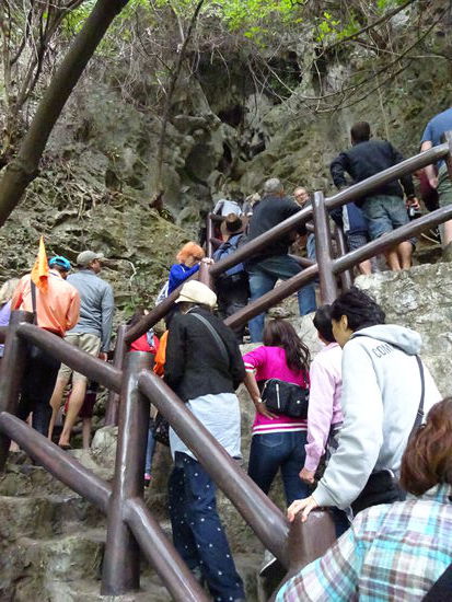 Und immer weiter hinauf 