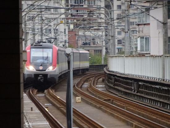 Metro Linie 4 ( Ringlinie ) in Shanghai