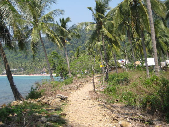 Der Weg zum Lonelybeach