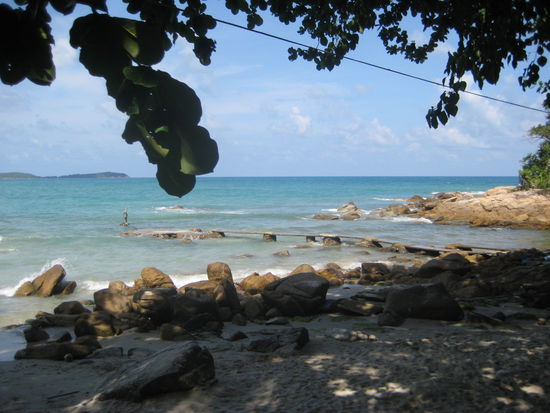 Ausblick bei den First Bungalows (Chaweng Beach)