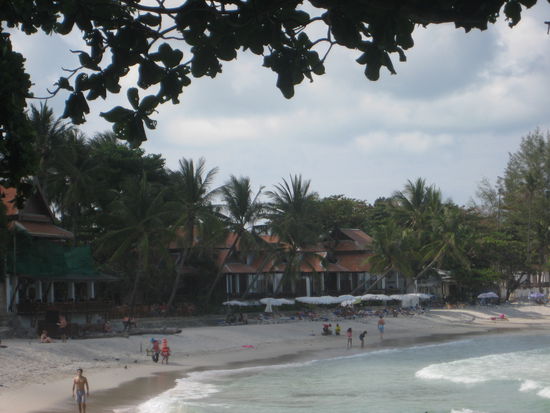 Ausblick bei den First Bungalows (Chaweng Beach)