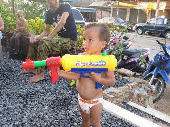 Alex Sohn von Mike, einem der 2 Besitzer