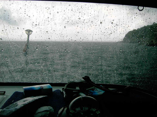 Eine stürmische Nacht kündigt sich an