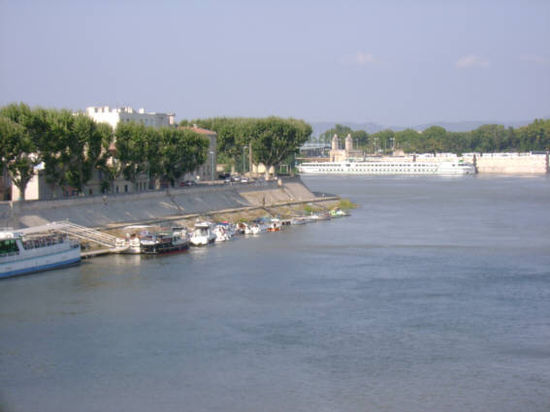 Arles - Anlegestelle