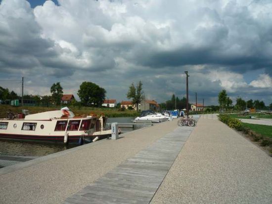 Der Hafen von Mittersheim