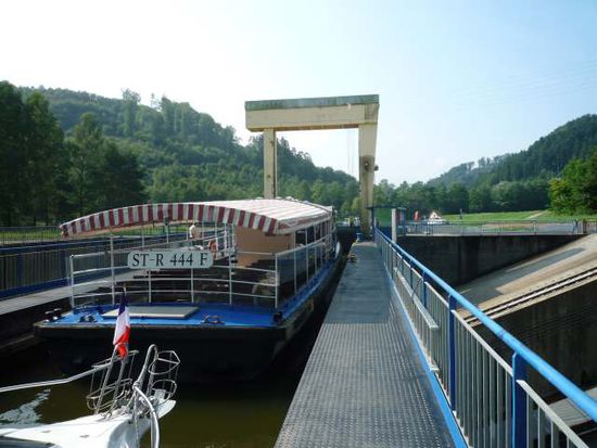 ... bis man am Ende bei "grün" wieder ausfahren darf.