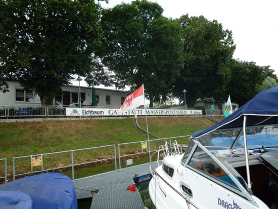 Liegeplatz beim Wassersportverein Worms