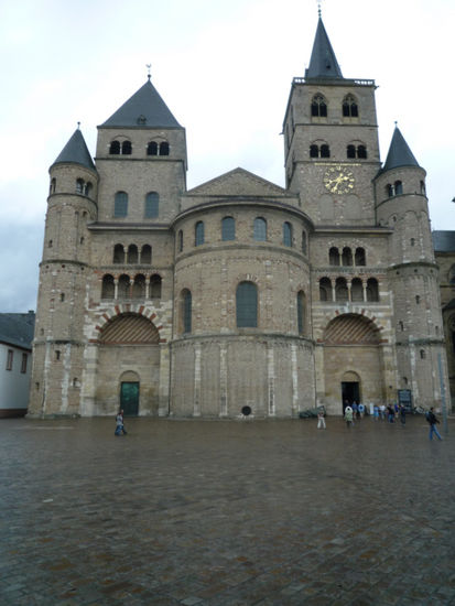 ... und natürlich der Trierer Dom, ein Ausschnitt