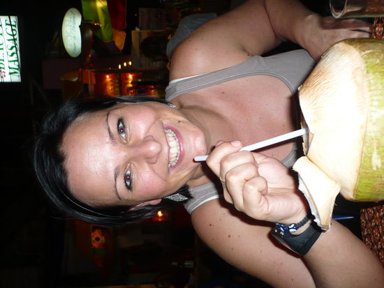 Kokosnuss mit Schuss!