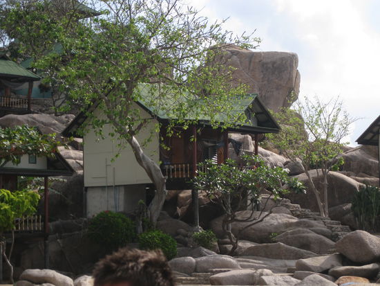 Unser Bungalow direkt am Meer (weniger als 10 m)