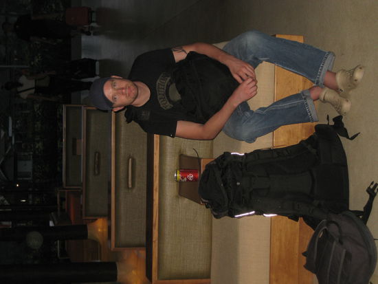 Man sieht Ihm deutlich die Begeisterung an. War aber so besser!!