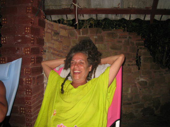 Eine unserer neuen Baekanntschaften.. 
Mahra eine Lady aus Washington D.C.