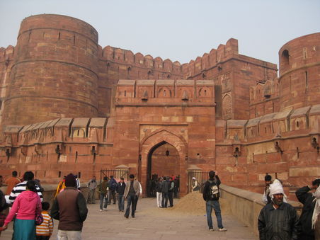 Das Tor zum Agra Fort
