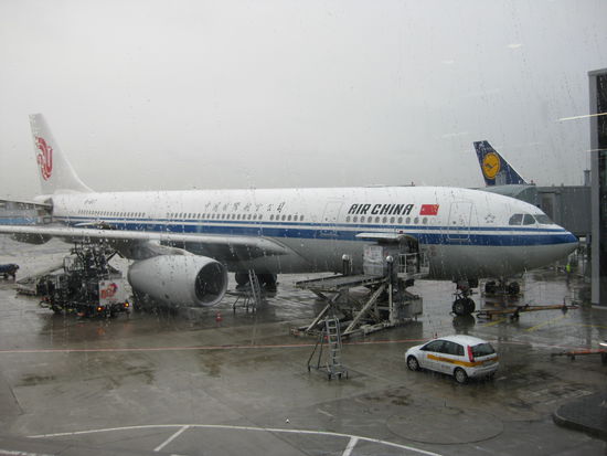 Jetzt muss unsere Maschine nur noch fertig beladen werden, damit es endlich los gehen kann