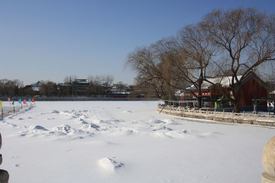 Winterliches Beijing