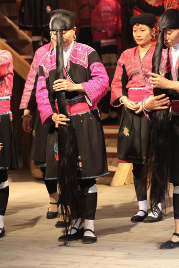 Die haben unglaublich langes Haar