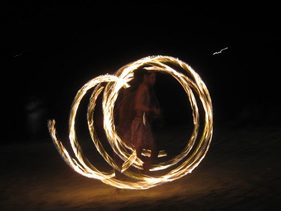 Auch am Abend wurde einiges geboten