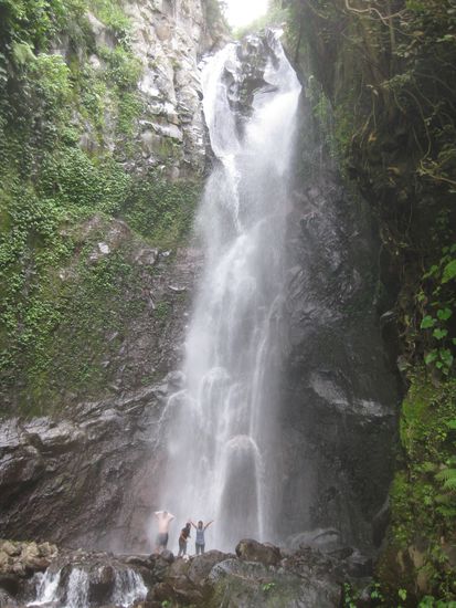 Ist das nicht eine spitzenmäsige Dusche....