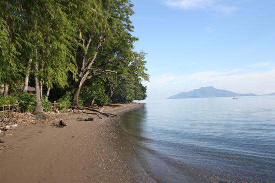 Der Strand direkt vor unserer Haustüre