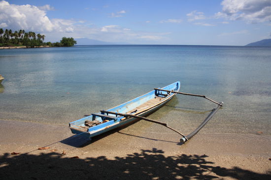 Nahezu der Blick aus unserer Tür