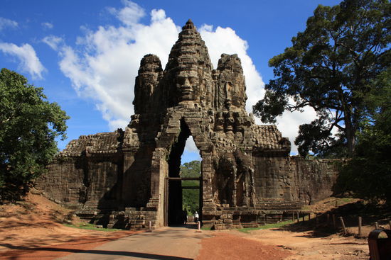 Das ist der Eingang zum Ankor Thom