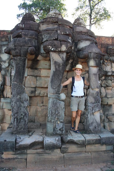 Schöne Elefäntli, das gefällt der Manu...