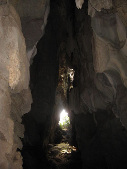 Hier gibt es riesige Hölen