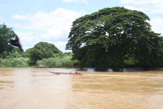 Die Sicht von unserer Veranda aus