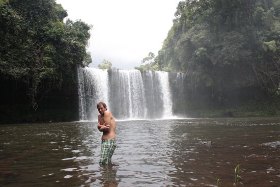 ...noch einer mit erfrischend kühlem Wasser...