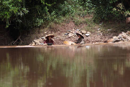 Sogar nach Gold wird hier gesucht wie vor 100 Jahren