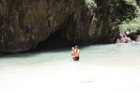 Das ist der schöne Emerald Cave eine verstecktes Paradies