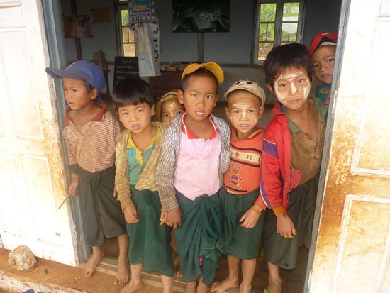 In der Schule haben wir auch noch vorbei geschaut