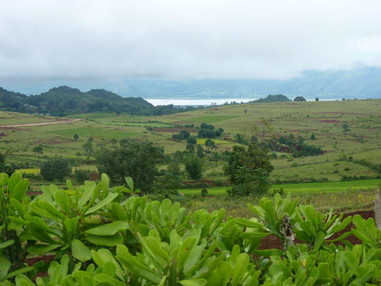 Sicht auf den Inle Lake