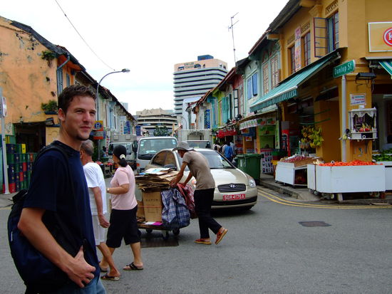 Roman lost in Little India