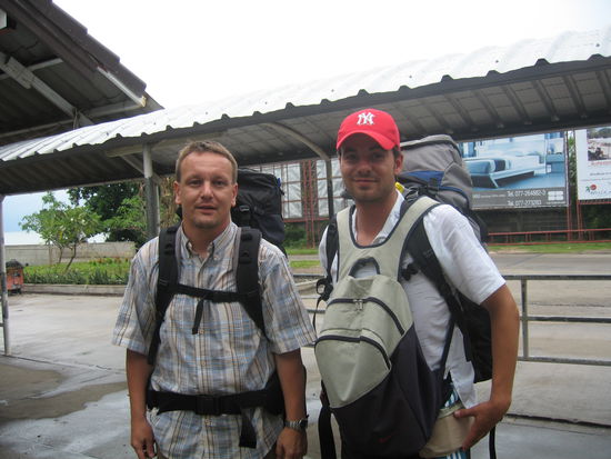 auf dem weg zur Faehre