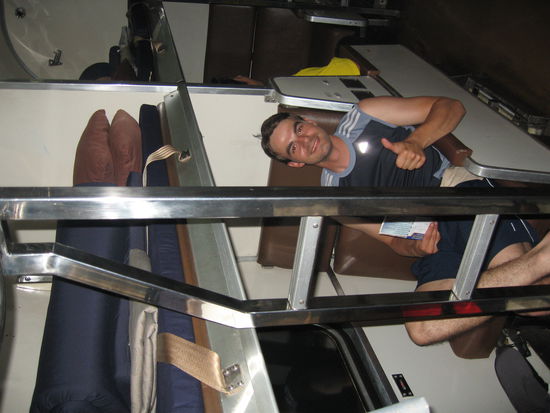 Abteil mit 2 Schlafplaetzen