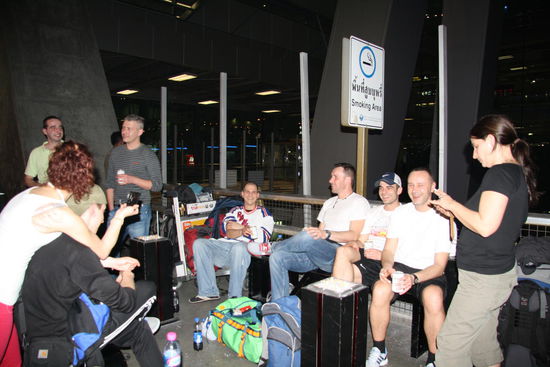 Feuchtfroelicher Zeitvertreib bis zum Weiterflug