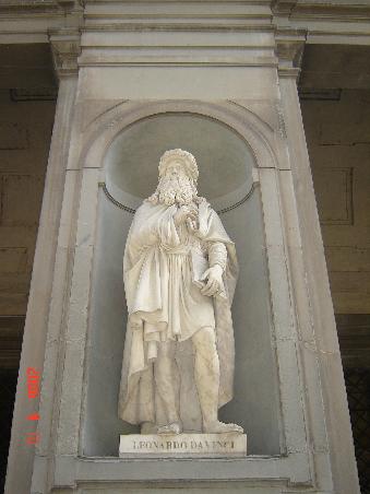 Florenz 2006 - in den Uffizien - *Leonardo da Vinci*