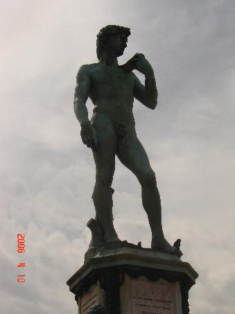 Florenz 2006 - Michelangelo - sein täglicher Anblick der Stadt