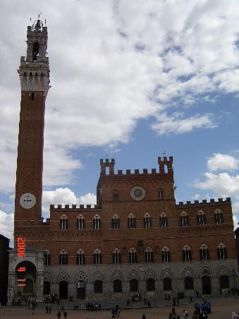 Siena 2006 - Palazzo Pubblico mit dem Torre del Mangia (102 m)