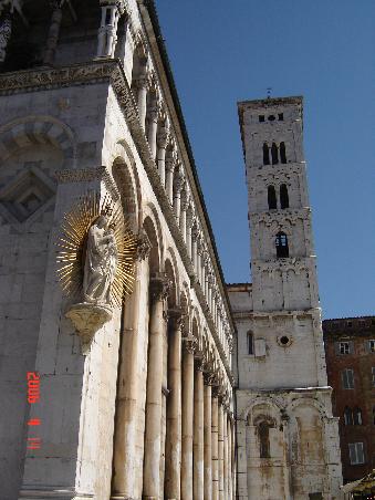 Lucca 2006 - Dom mit Campanile;