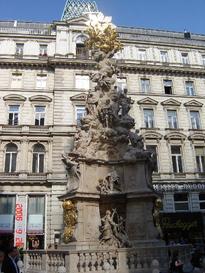 2006 Wien - Dreifaltigkeits- oder Pestsäule im Graben (1693)