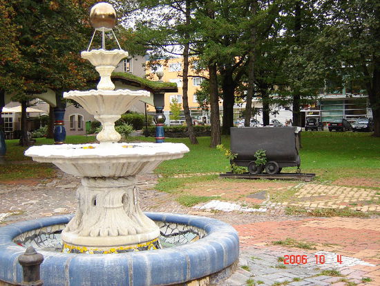 2006 Bärnbach - der "Hunt" im Hintergrund verweist auf die Tätigkeit der Bevölkerung im Bergbau!