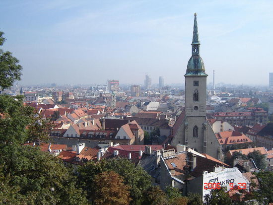 2006 Bratislava - über den Dächern der Stadt